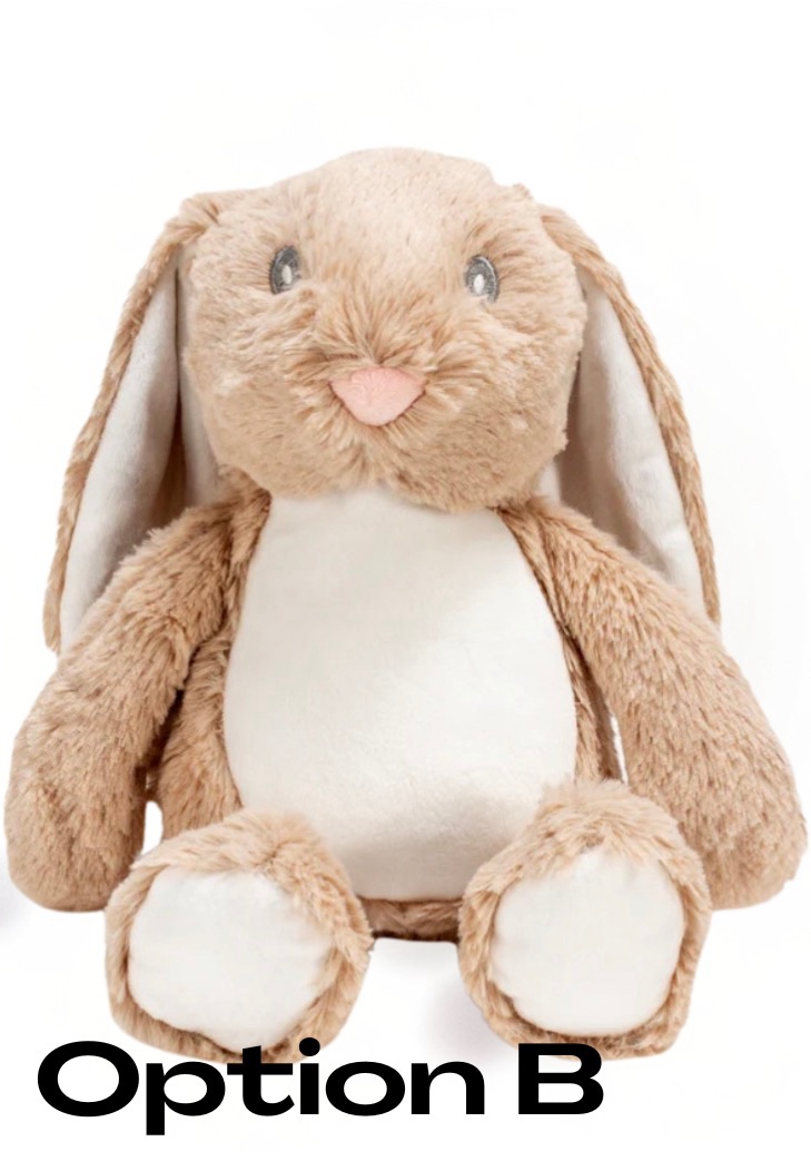 Personalised Flower Girl Bunny Teddy – Custom Wedding Keepsake Gift - Image 3