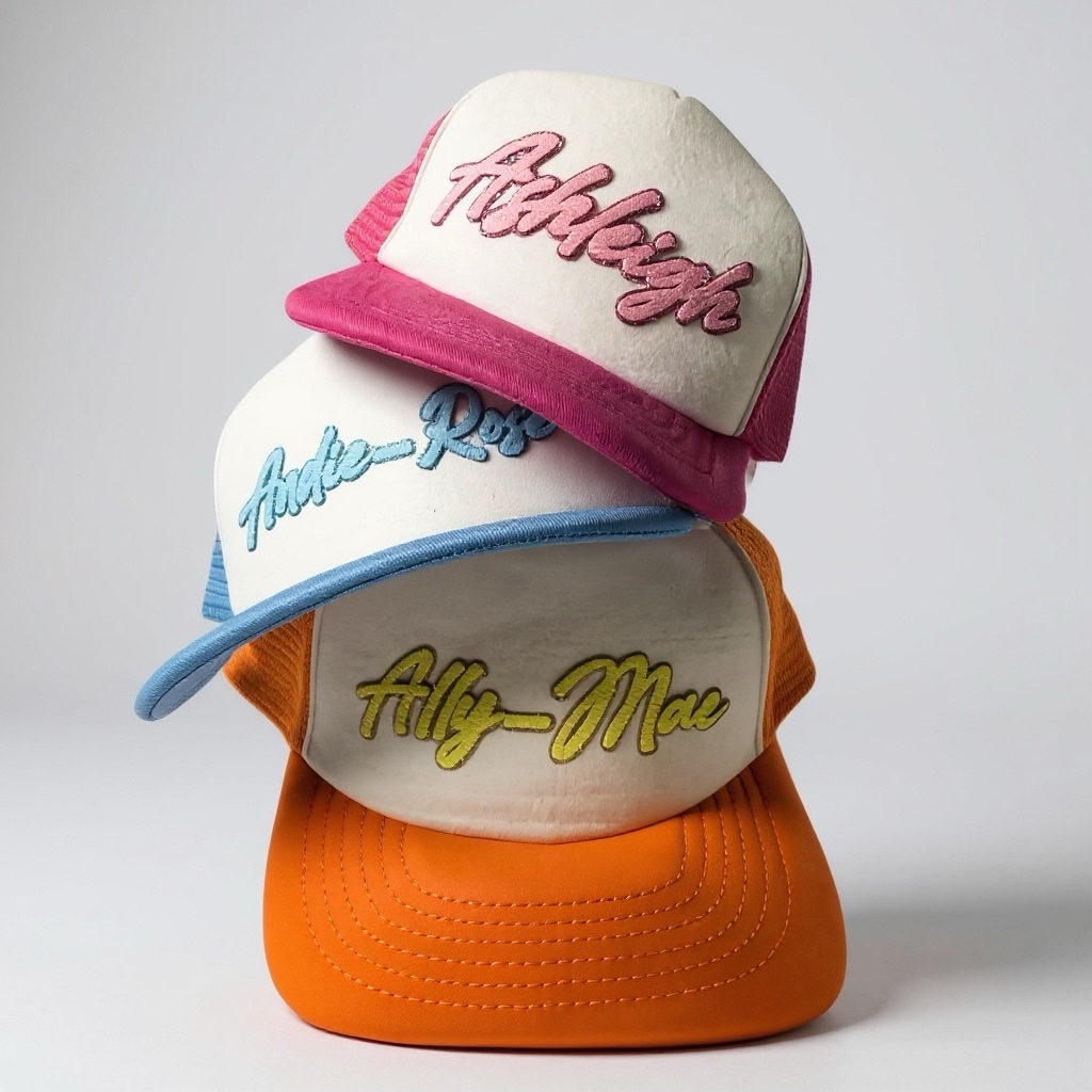 Personalised Snap Back Trucker Hats