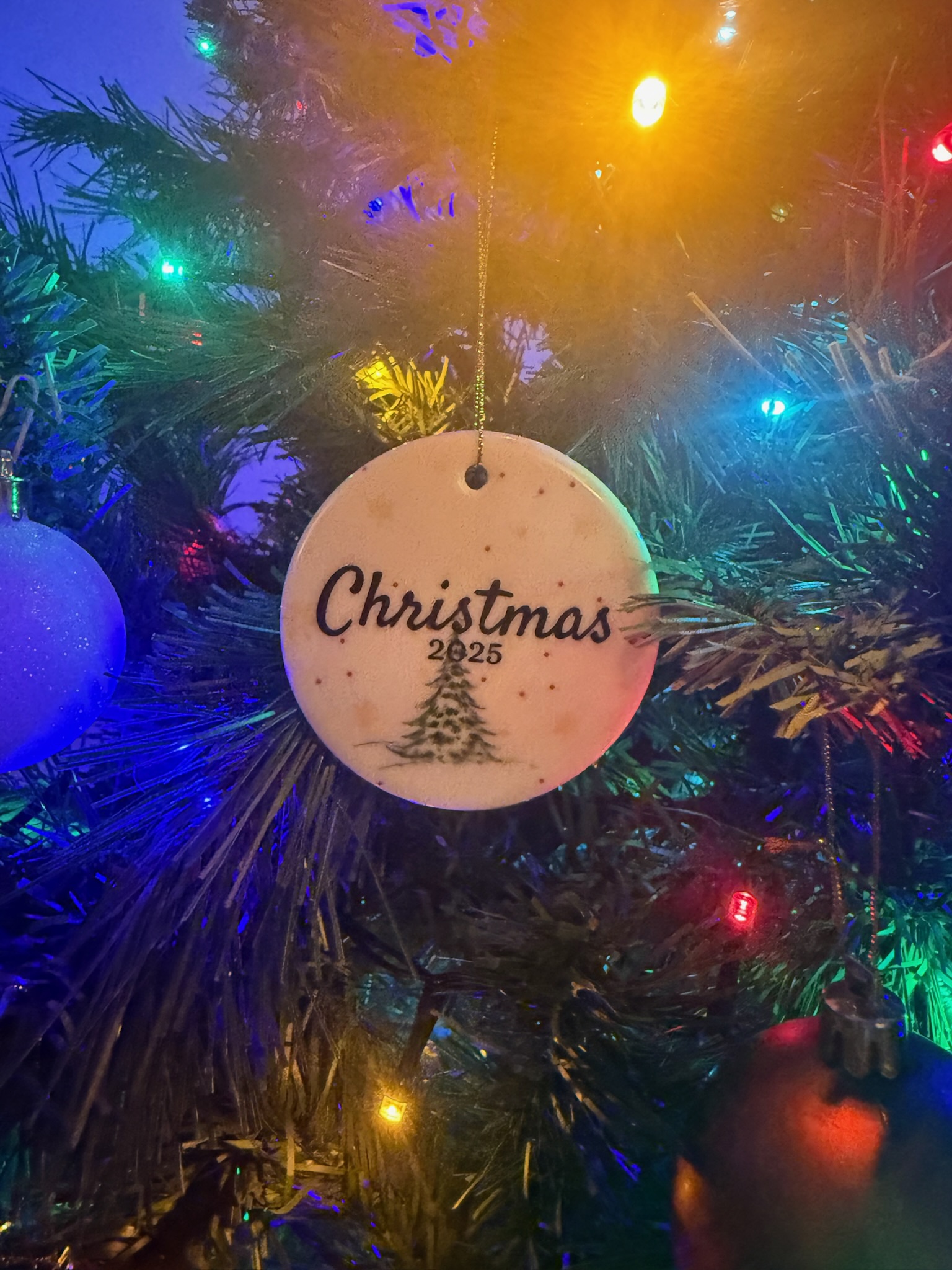 Personalised Ceramic Hanging Decorations – Custom Name, Photo & Design Keepsakes - Image 6